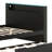 Wood Daybed with Trundle, Writing Desk, Built-in LED Lighting & USB Charging Ports-331128680-331128677