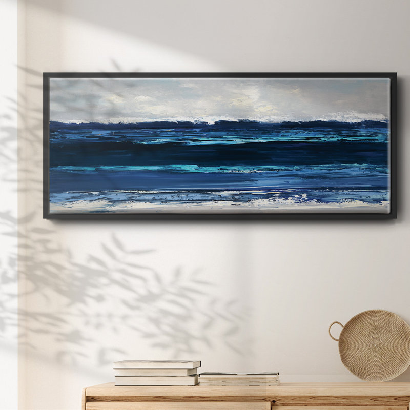 Summer Surf- Framed Canvas