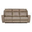 5 Seater Reclining Leather Sofa-2021351644