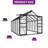 Balconera 8'W Polycarbonate Greenhouse-111029464-110274606