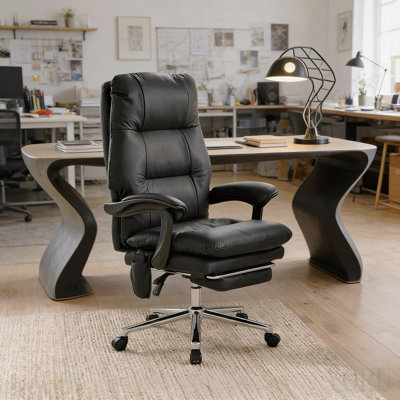Ergonomic Office Chair, Executive Desk Chair, Massage Office Chair (Only Includes Office Chair)