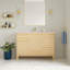 Meuble-lavabo Cascade 48 po en chêne naturel-98796189-121677768-121677769