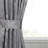 Finklea Floral Pattern Polyester Light Filtering/Room Darkening Rod Pocket Curtain Panels-567929291-552753787