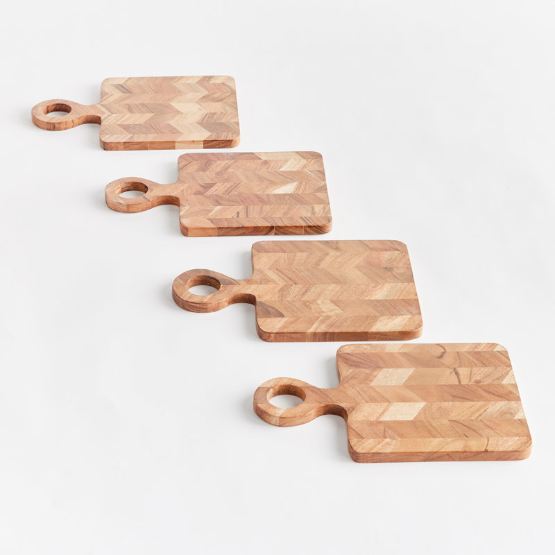 Audryanna Wood Cheese Board, 2.5" H x 8" W x 12" L
