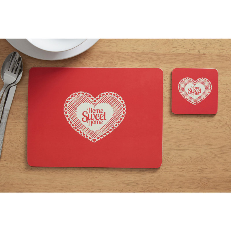 Cork Square 4 Piece Coaster Set