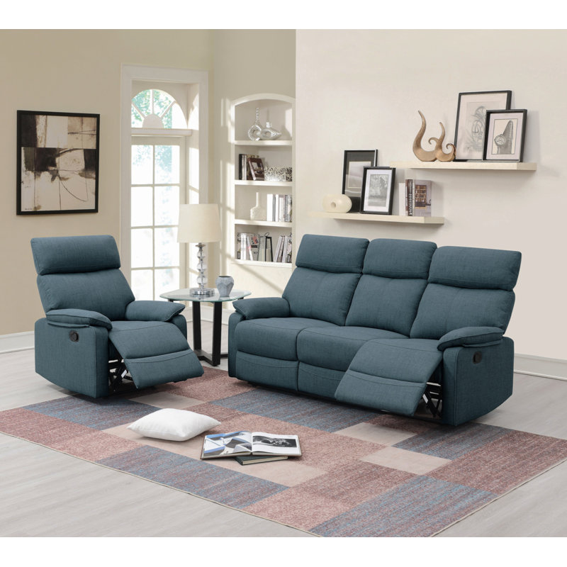 Fauteuil inclinable en tissu Burlap