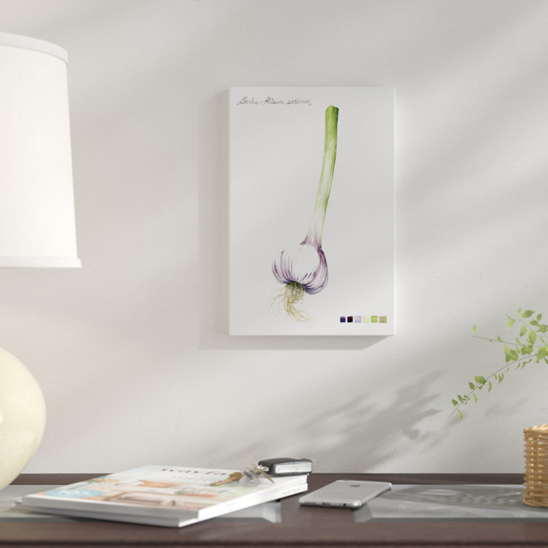 «Root Légume I», impression sur toile, H 12 po x l 8 po x P 0,75 po, Pas de tapis, Toile tendue