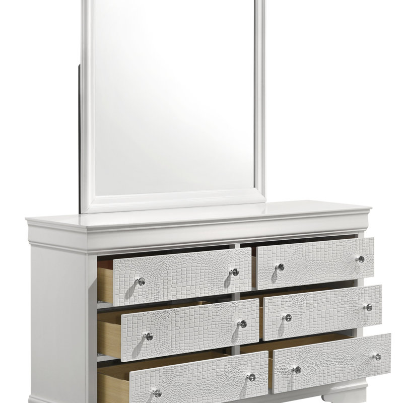 Commode à tiroirs Blaze, Blanc