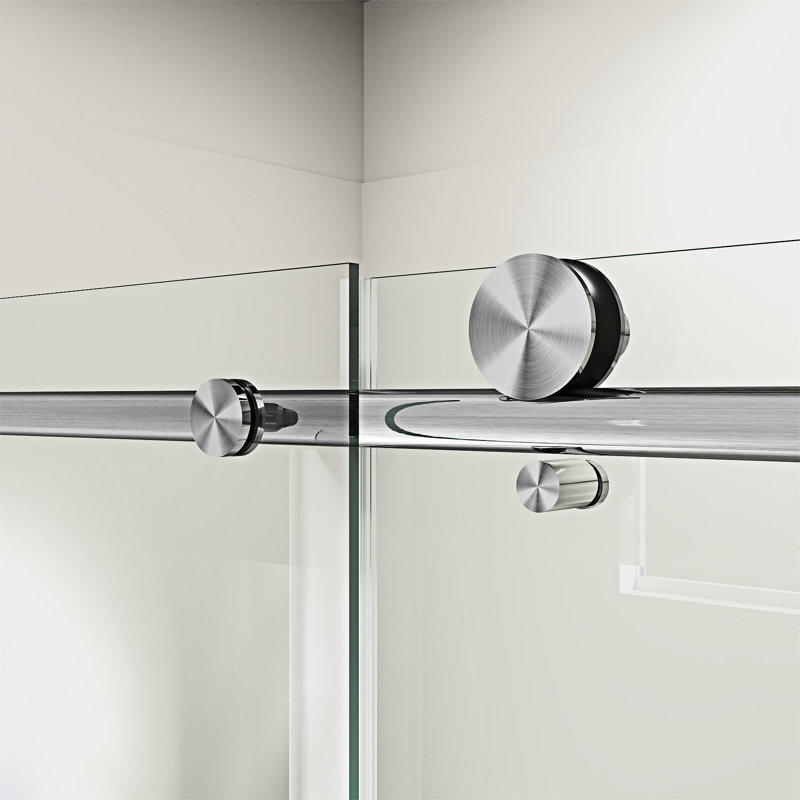 Frameless Single Sliding Shower Door