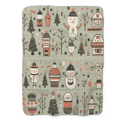 Couverture Frosty Snowman Fun - 1 pièce
