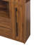 Armoire de cuisine 70,87 "avec tablette, tiroirs et support à micro-ondes Robert