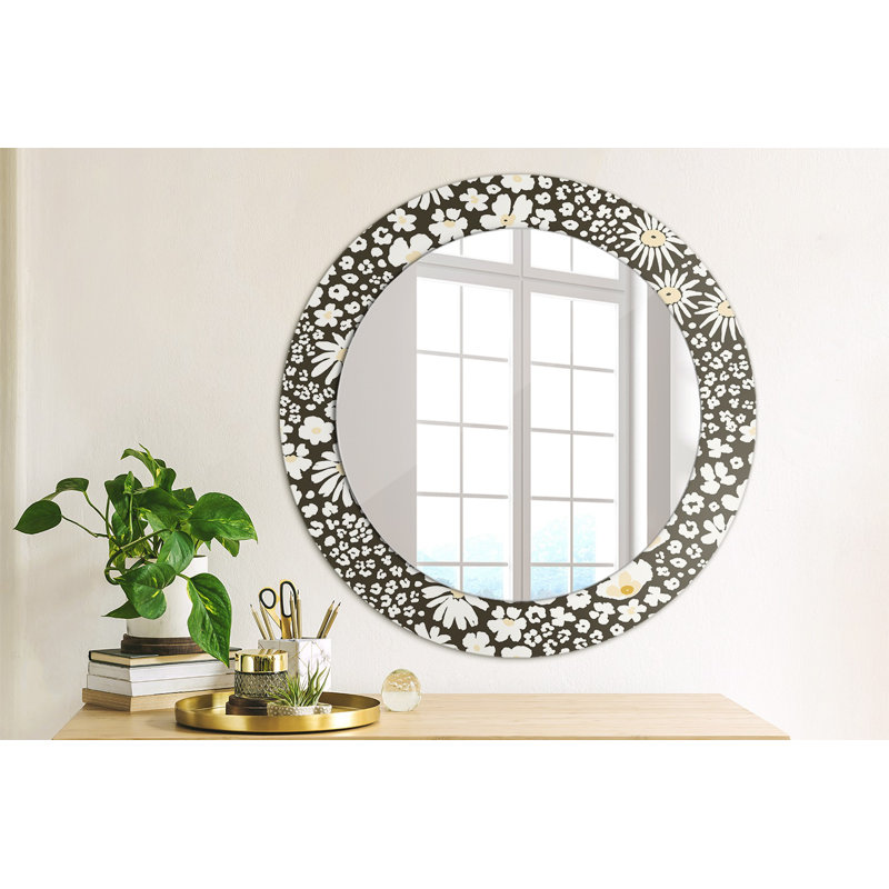 Huldar Glass Flat Wall Mirror