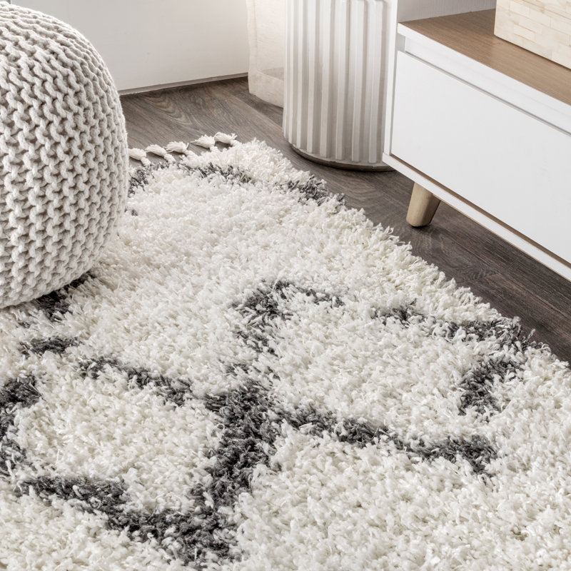 Tapis ivoire / gris Cantera, Tapis de couloir 2 pi 3 po x 8 pi