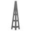 Aloysius 169cm H x 49cm W Corner Bookcase-39849861