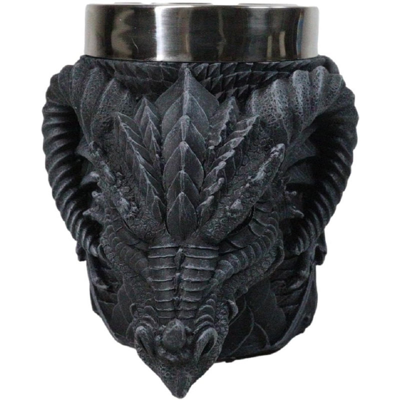 Tasse à café en fausse pierre avec gargouille Behemoth 16 oz