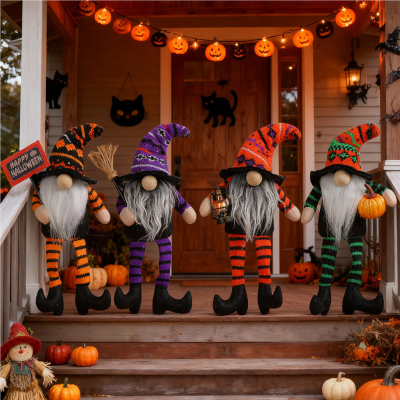 4 pièces Halloween Bom Witch