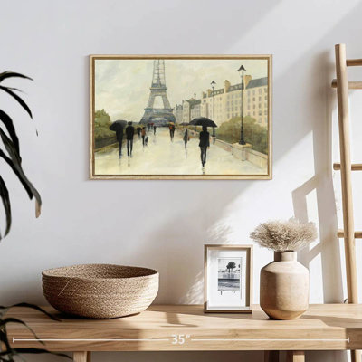 Eiffel sous la pluie