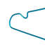 Harbour Housewares - Metallic Children's Coat Hangers-61891104