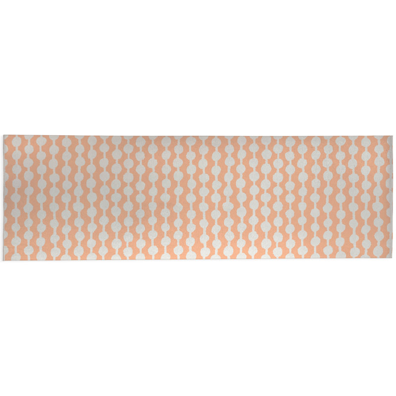Dot Tied Non-Slip Outdoor Rug, Runner 2'6" x 8'