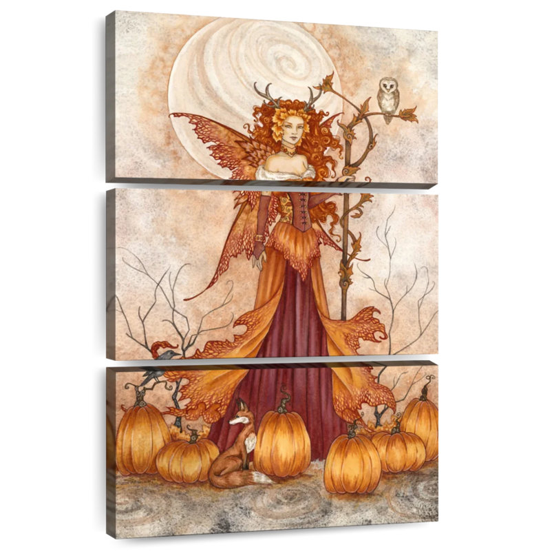 Pumpkin Queen, 65" H x 42" W