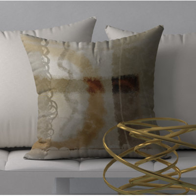 Abstract Throw Pillow