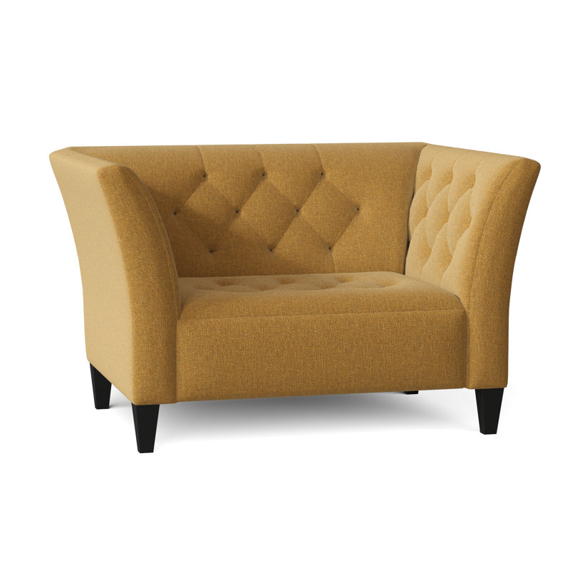 Carruth Upholstered Armchair, Vibe Zest Chenille