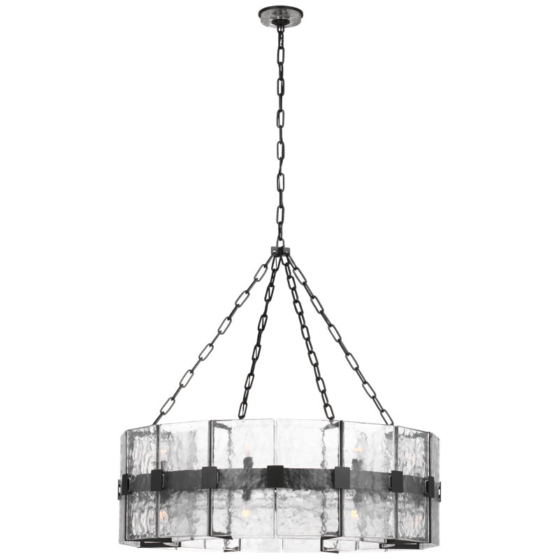 Solera 16 - Light Solid Brass Chandelier by Suzanne Kasler