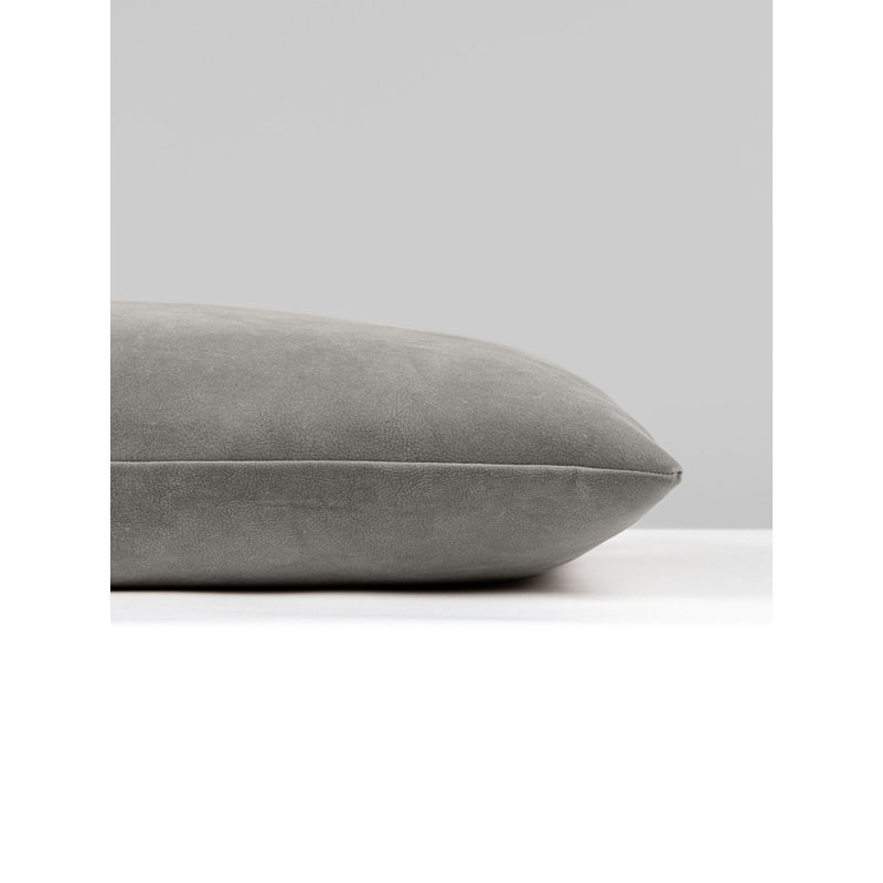 GEORGIA SUEDE PILLOW, Cobblestone