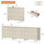 Commode 3 en 1 Lysiane avec 9 tiroirs pour la chambre à coucher-921670979