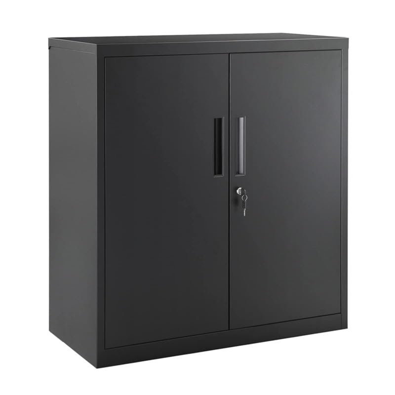 Lylliana Single Storage Cabinet ( H x W x D), Black