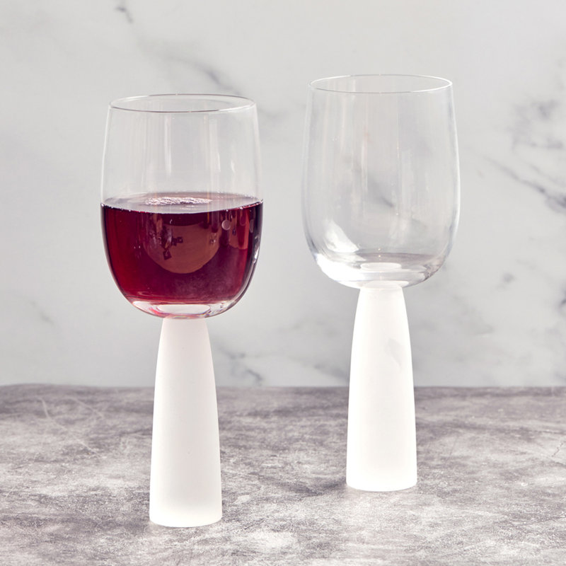 Oslo 300ml Wine Glass Set, Frost