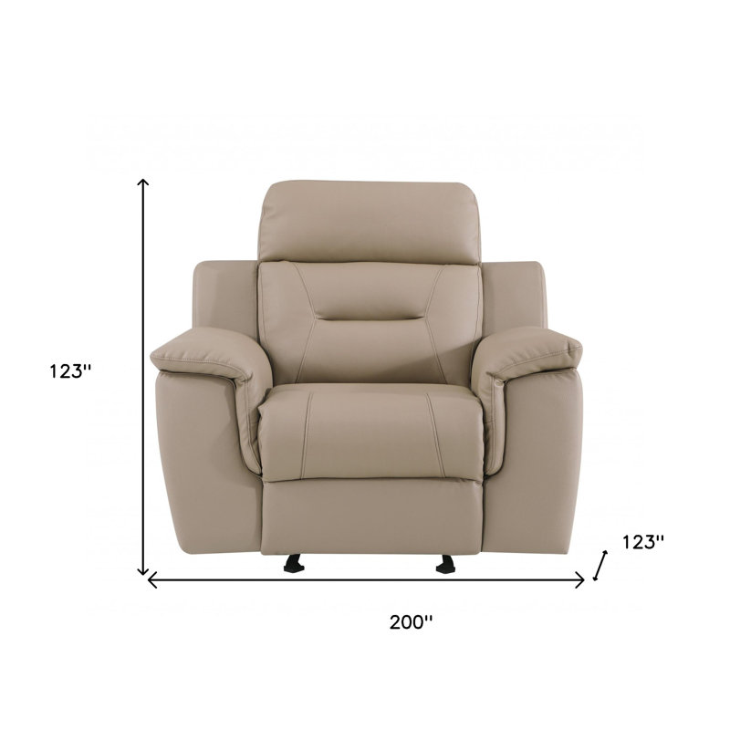 Ensemble de conversation pour trois personnes Aolany, Beige