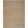Doleman Hand Woven Jute/Cotton Solid Color Rug in Aqua