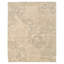 Cloud Floral Area Rug in Beige/Silver/White-40705605