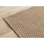 Tapis d'intérieur brun à tissage plat 5 x 8 Trellis-1867355551