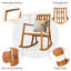 Arissa Pine Solid Wood Outdoor Chair