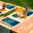 Polyester Abstract Rectangle Placemat
