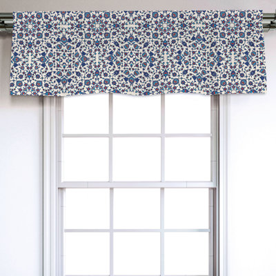 Sateen Ruffled Window Valance