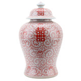 Handcrafted Porcelain China Jar
