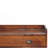 Wood Floating Circle Chestnut Bedside
