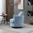 Zarren Upholstered Slipcovered Swivel Barrel Chair-1179294631