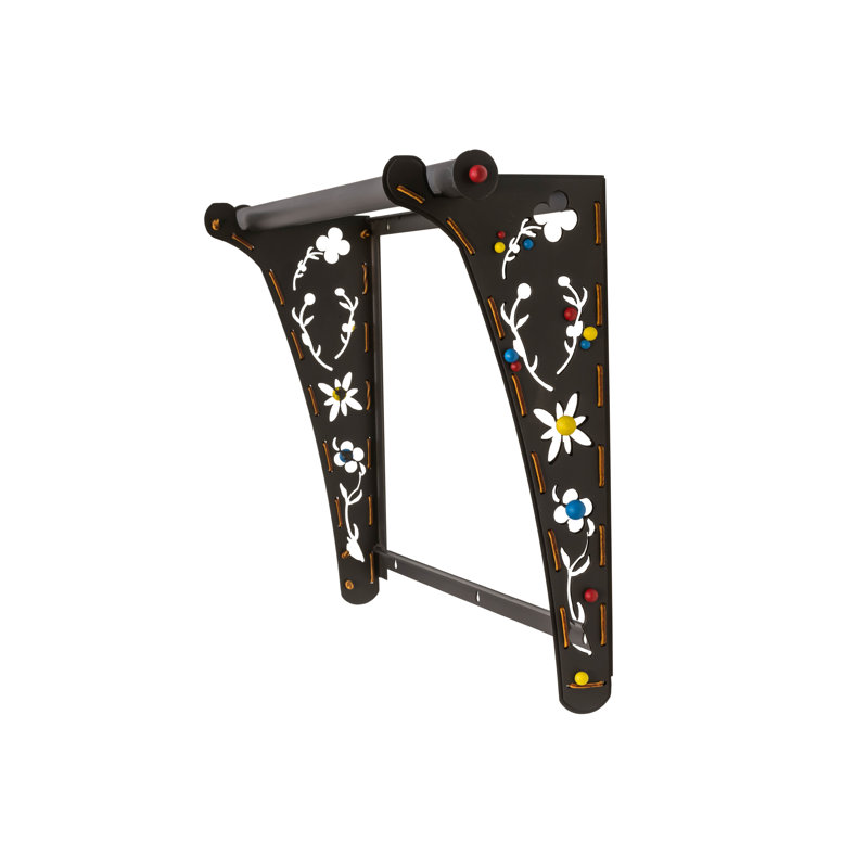 Swiss Cow Bell Wall Bracket Shelf