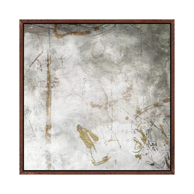 Get Lost Mate Neutral by Mlli Villa - Print on Canvas, Classic Brown Wood Floater Framed, 66.04cm H x 66.04cm W x 3.81cm D
