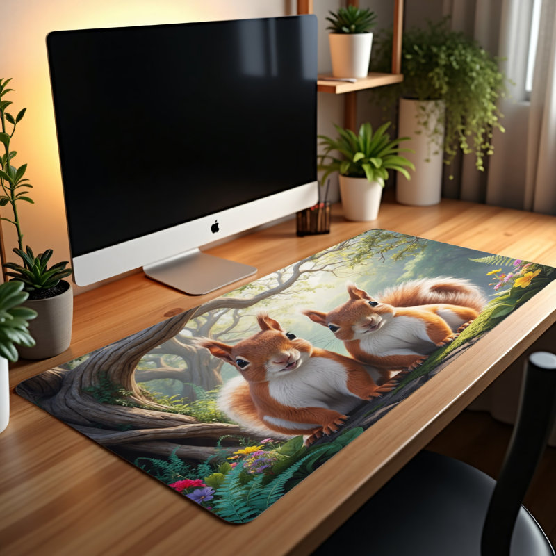 Polyester Desk Pad, 31.5x15.5