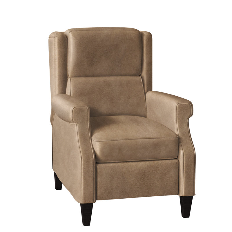 Gallaway Recliner, Aline Fumo Genuine Leather, Plantation, Power