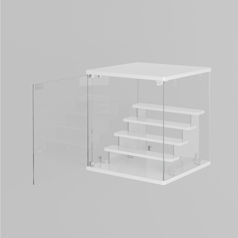Display Cabinet, White
