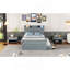 Lit double en bois avec tête de lit avec prises de courant, lit extensible avec lit gigogne simple avec trois tiroirs de rangement, gris-678326572-678326574