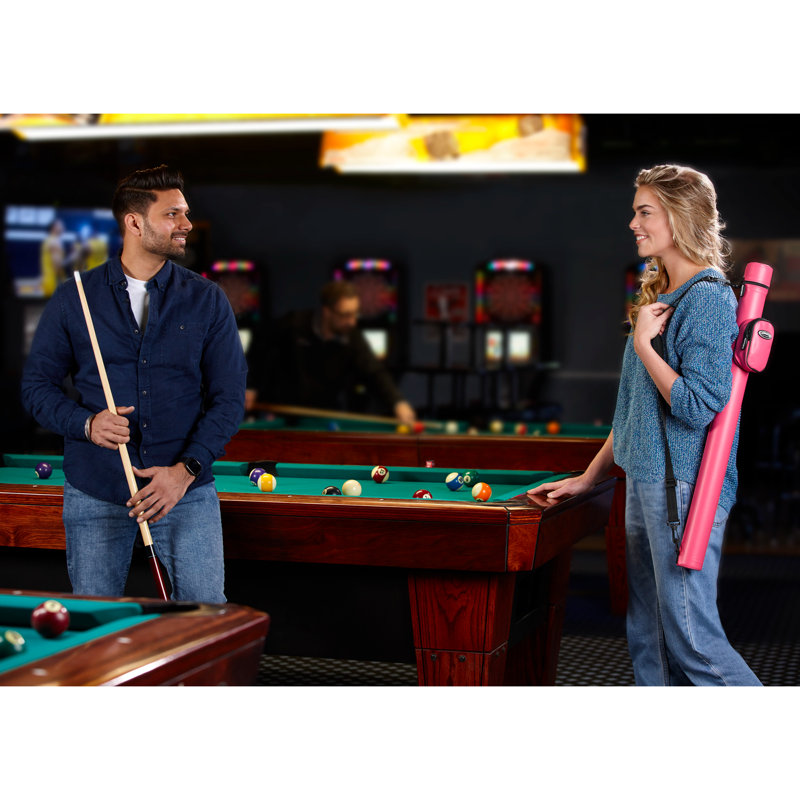 Casemaster Q-Vault Supreme Billiard Cue Case, Pink