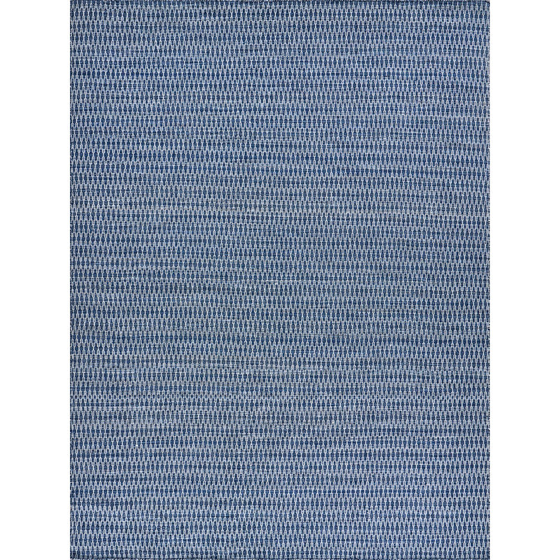 Florence Geometric Area Rug in Navy, Rectangle 10' x 14'