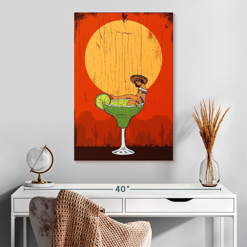 Yarlin Margarita Senorita, H 30 po x l 20 po